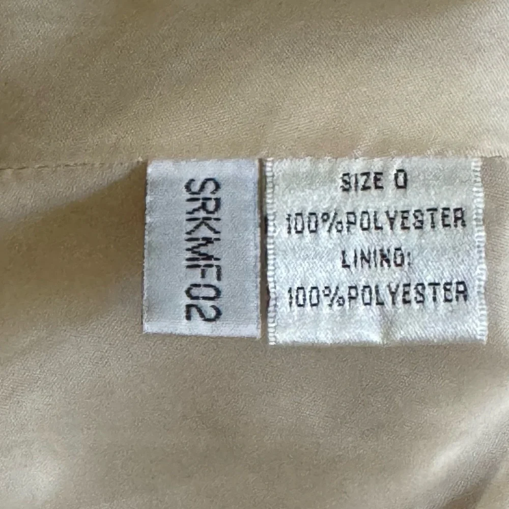 SAGA Pleated Cottagecore Lagenlook Adjustable Drawstring Hem Champagne Skirt - Picture 11 of 16